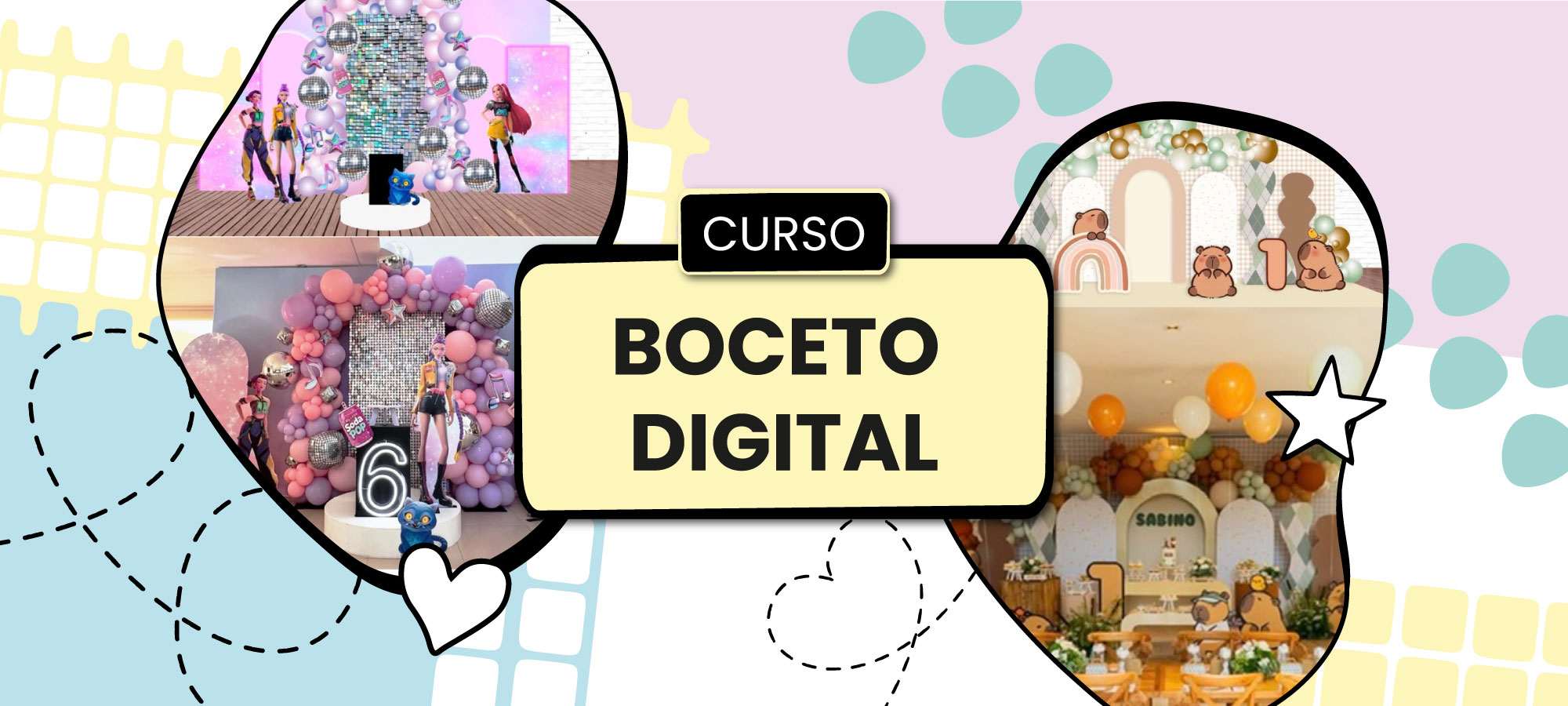 BOCETO DIGITAL PARA DISEÑO DE EVENTOS